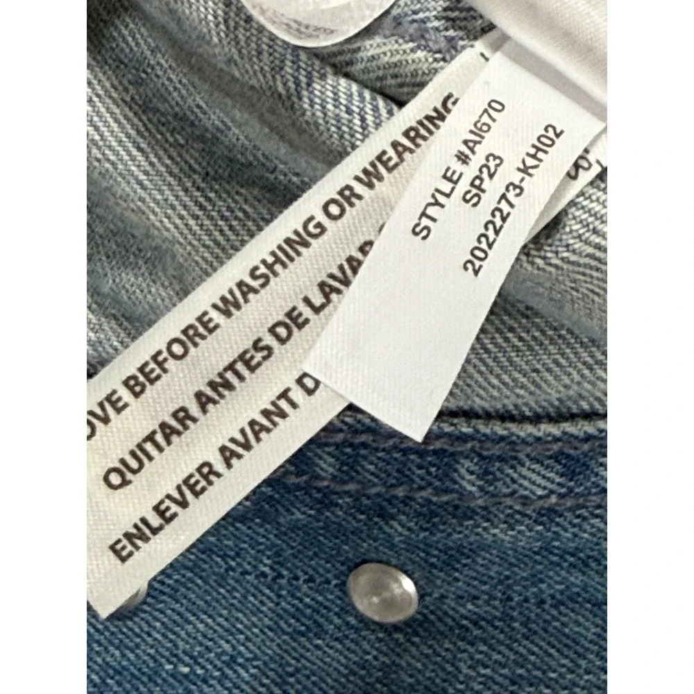 J. Crew XS Classic Denim Jacket in Brilliant Day Wash $98